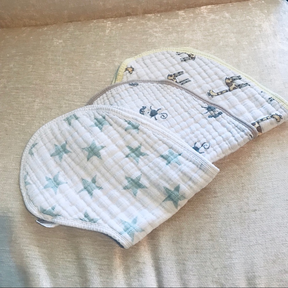 🆕 3 Aden +Anais Burpy Bibs